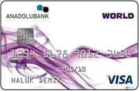 Anadolubank Worldcard Kredi Kartı