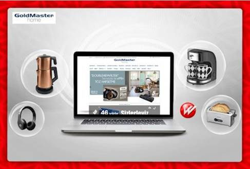 GoldMaster Home'da %60 İndirim
