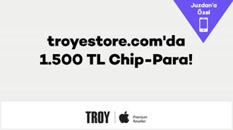 troyestore.com’da 1.500 TL Chip-Para!