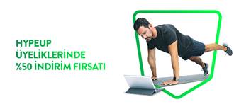 HypeUp Üyeliklerinde %50 İndirim Fırsatı!