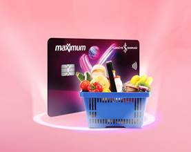 Maximum Kart’ınızla Market alışverişlerinize 400 TL'ye varan MaxiPuan!