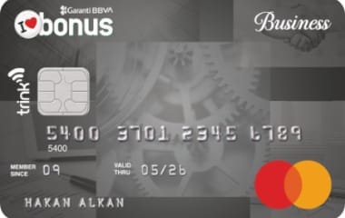 Garanti BBVA Bonus Business Kredi Kartı