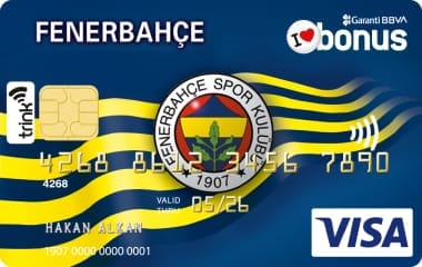 Garanti BBVA Fenerbahçe Bonus Kredi Kartı