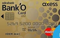 Bank’O Card Axess Gold Kredi Kartı