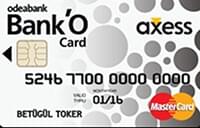 Odeabank Bank’O Card Axess Kredi Kartı