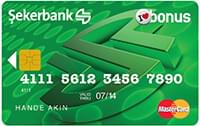 Şekerbank Bonus Card Kredi Kartı