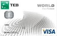 TEB Platinum Worldcard Kredi Kartı