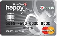 Happy Card Platinum Kredi Kartı