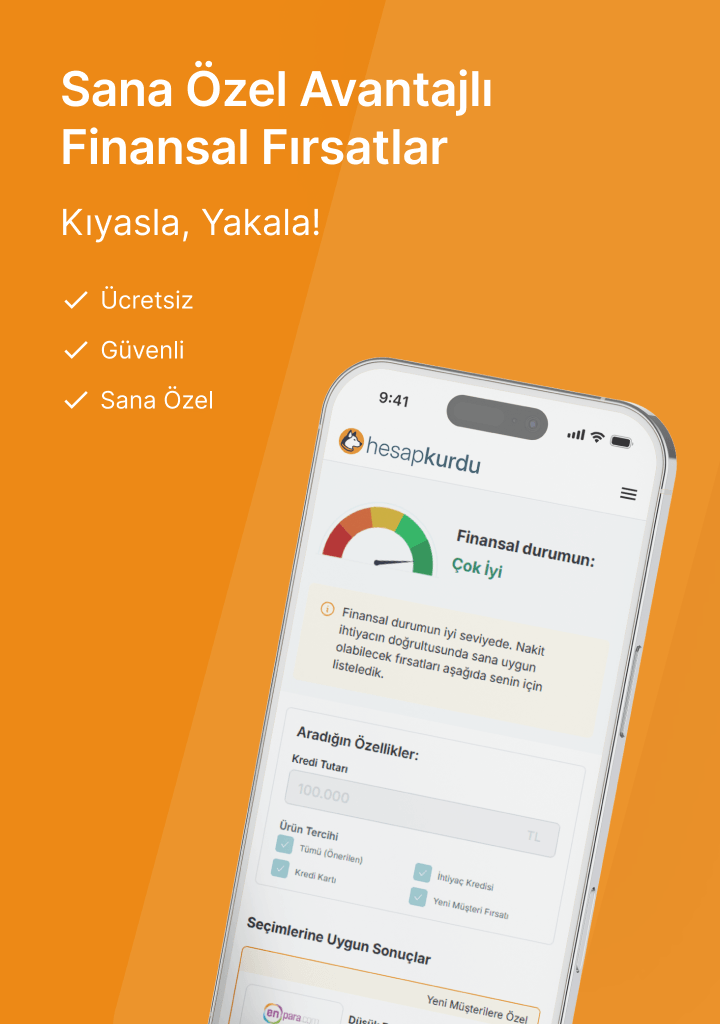 Sana özel finansal fırsatlar